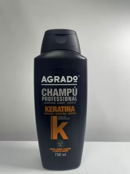Dầu Gội Keratin Agrado 750ml – Giải pháp phục hồi tóc hư tổn chuyên sâu