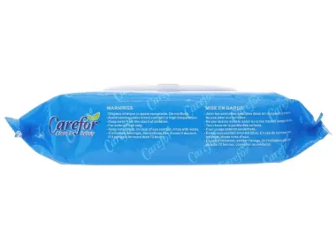 Khăn ướt diệt khuẩn Carefor không mùi (80 miếng / 100 miếng) – Giải pháp vệ sinh an toàn, bảo vệ sức khỏe gia đình từ Thái Lan