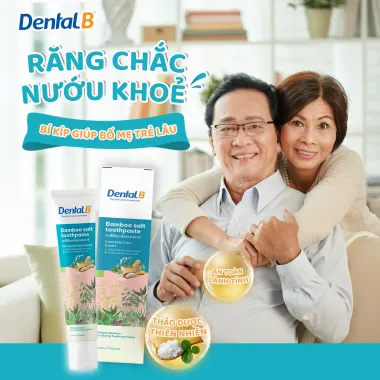 Kem đánh răng thảo dược muối tre Dental B 120g – Giải pháp chăm sóc nướu và làm sạch răng miệng từ Hàn Quốc
