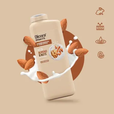 Sữa Tắm Dicora Urban Fit Vitamin B Hạnh Nhân & Các Loại Hạt 400ml / 750ml