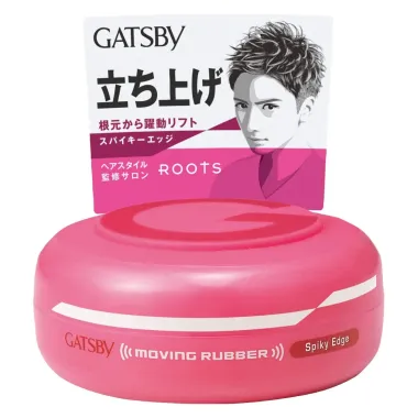 Sáp vuốt tóc Gatsby Moving Rubber 80g Nhật Bản  – Giữ nếp mạnh, đa dạng hiệu ứng (Matte / Bóng nhẹ / Bồng tự nhiên)