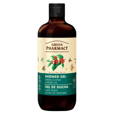 Gel Tắm Green Pharmacy 500ml (Cà Phê Xanh & Gừng / Hoa Hồng Damask & Bơ Hạt Mỡ / Oải Hương & Hạt Lanh)