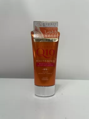 Kem dưỡng ẩm săn chắc da tay Kose Coen Rich Q10 Whitening Moisture 80g