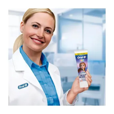 Kem đánh răng trẻ em Oral-B Kids Frozen 75ml – Giải pháp bảo vệ răng sún, khơi dậy niềm vui đánh răng từ Đức