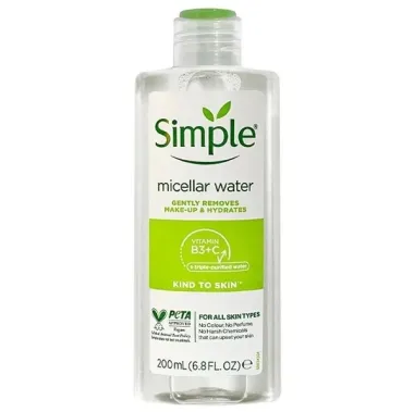 Nước tẩy trang Simple 200ml