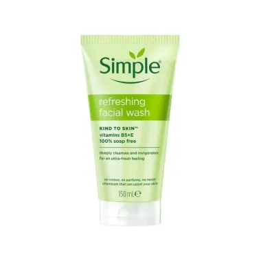 Sữa rửa mặt dịu nhẹ Simple cho da nhạy cảm 150ml