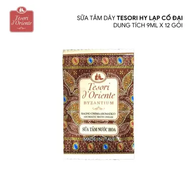 Sữa Tắm Nước Hoa Tesori D’Oriente Gói 7ml – Nhập khẩu Ý, đa dạng mùi hương quyến rũ