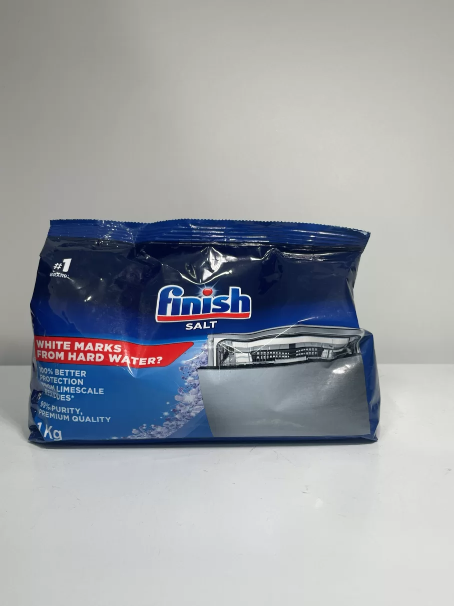Muối rửa chén bát Finish 2kg – Muối làm mềm nước