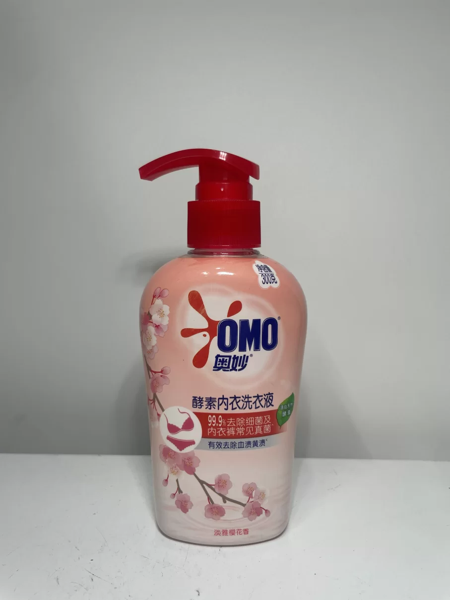NƯỚC GIẶT ĐỒ LÓT OMO HƯƠNG ANH ĐÀO-DIỆT KHUẨN 300ML