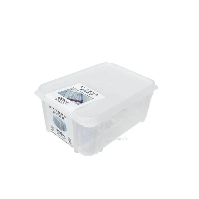 Hộp nhựa chia ngăn Sanada Seiko 680ml – 6 ngăn tiện lợi, bảo quản gọn gàng & không lẫn mùi
